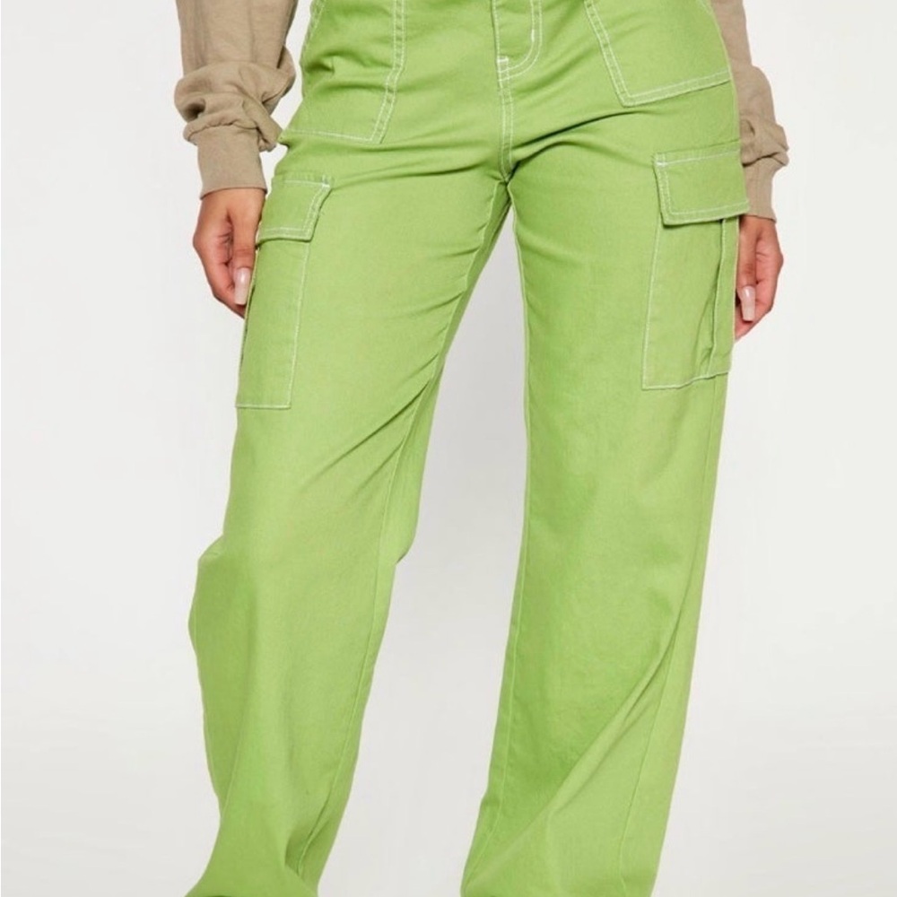 Green Cargo Pants